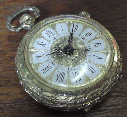 Vintage Mentor alarm pocket watch, not working, Swiss made