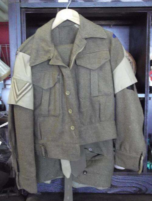 SADF uniform, with 27 OFP sholder titles, 1962 - Jacket / Pants / Tie