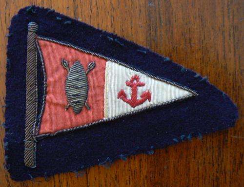 Unknown bullion wire yacht club blazer badge - Natal?