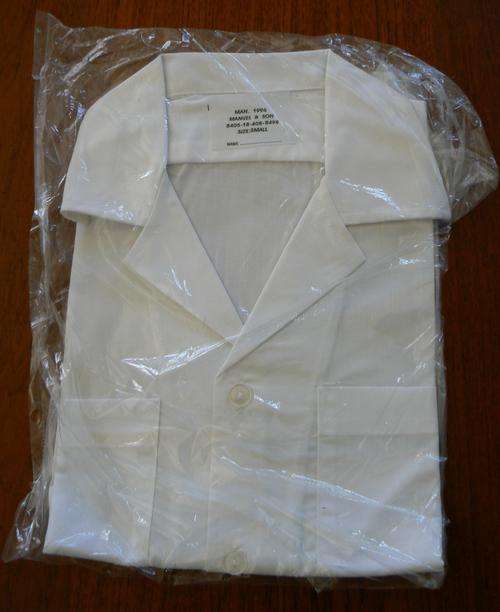 SA Navy women's white shirt still sealed, 1996, size S - 2 available