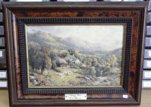Shepherds Break by RJ Hammond, print in frame