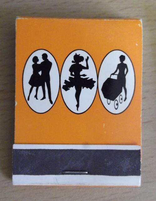 Vintage Lyndiol Oral Contraceptive matchbook - unused - Medical Advertising