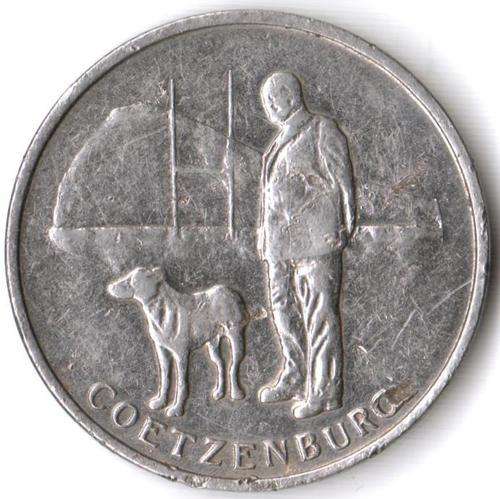 Danie Craven, Coetzenburg medallion - as per scans