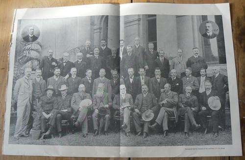 Original pages from "Optima" - Founders of the Union - should be framed - 2 sets available