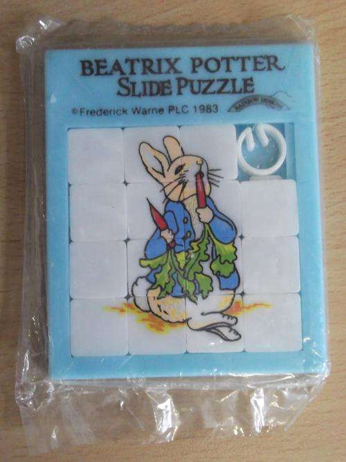 Beatrix Potter Slide Puzzle, in original packaging