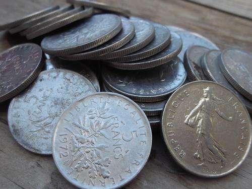 France - 5 Francs 1970's to 1990's, 34 coins - bid per coin