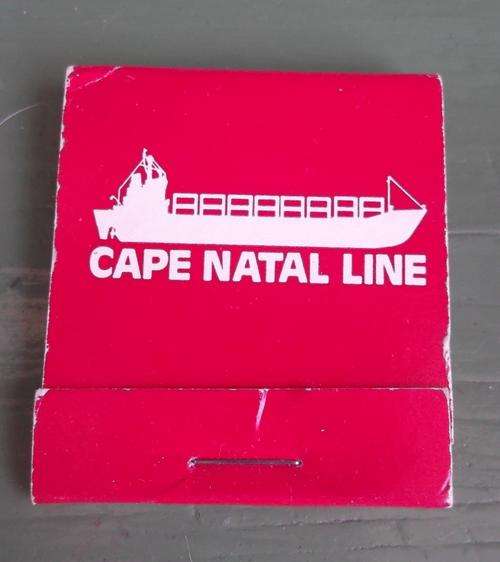 Vintage Cape Natal Line unused matchbook