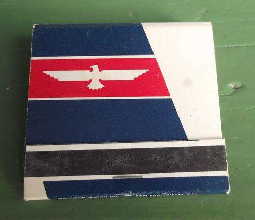 Vintage American President Lines (APL) shipping company matchbook - unused