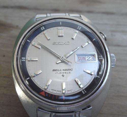 Seiko - 1970's Bell-Matic 17 Jewels, automatic, day/date, mens watch - Serviced early June 2013