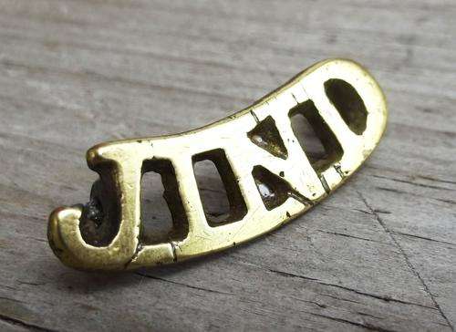 Rare JIND Indian Regiment shoulder title