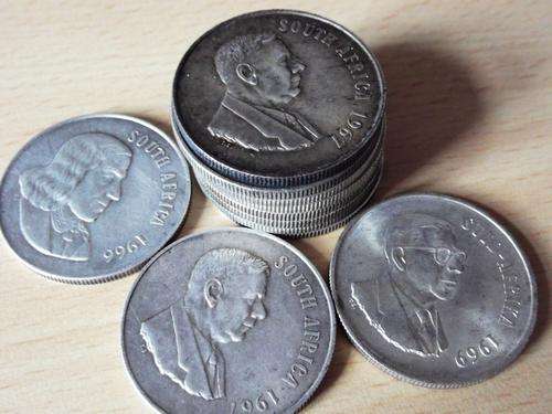 SA silver R1 coins(x11) - bid per coin - an opportunity to invest in silver