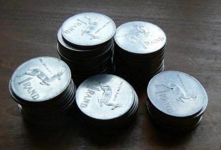 Lot of 54 old SA nickel R1 coins - bid per coin to take all