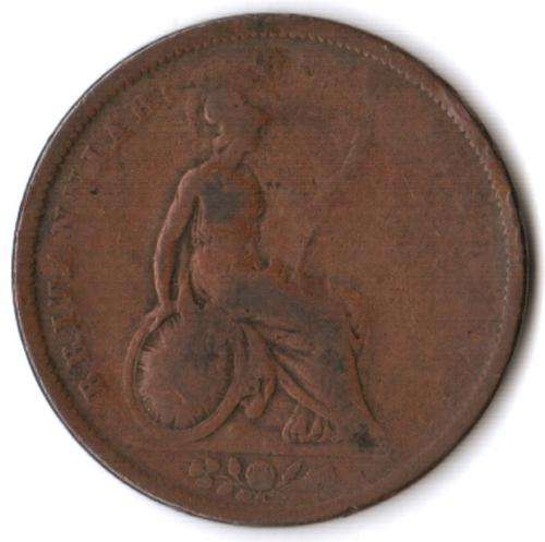 1834 Great Britain William IV penny - date unclear - only minted for 3 years