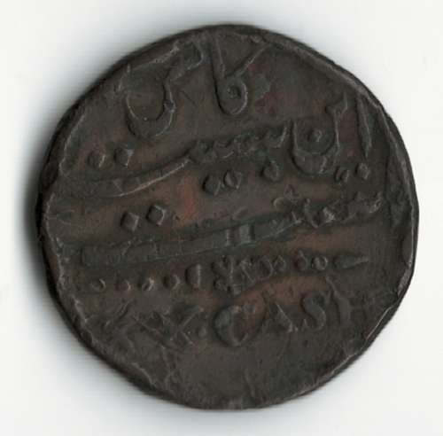1807 India Madras 20 Cash *rare