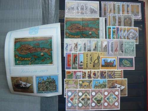Vatican full set of 1972-1974 MNH stamps