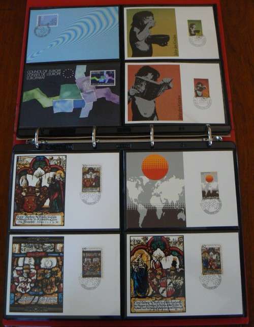Liechtenstein large collection of 157 maxi cards 1978-1984 - MK1 to MK50 - in Losan folder, CV$300+