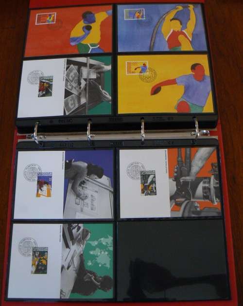 Liechtenstein large collection of 157 maxi cards 1978-1984 - MK1 to MK50 - in Losan folder, CV$300+