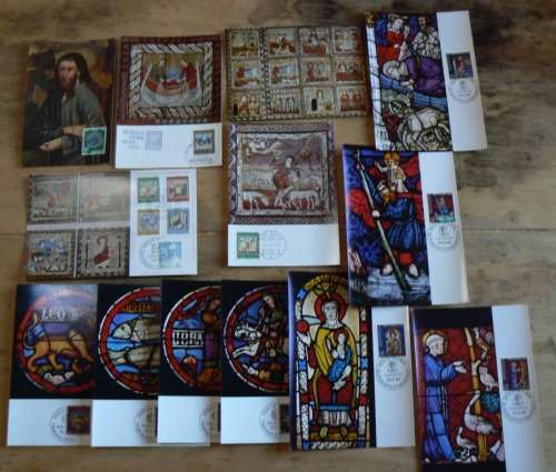 Switzerland lot of 13 Pro Patria maxi cards 1962-1969