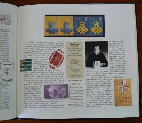 Great Britain Royal Mail Special Stamps Hardcover Yearbook 1990 with 35 MNH stamps
