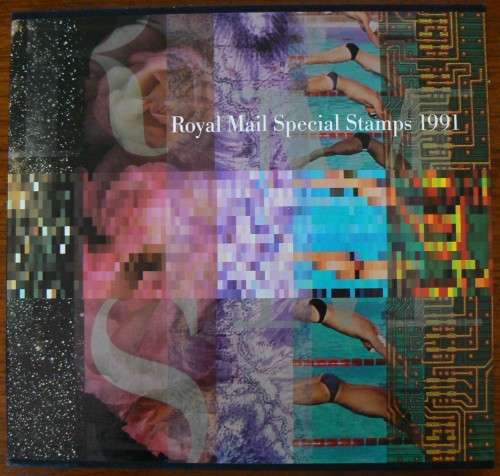 Great Britain Royal Mail Special Stamps Hardcover Yearbook 1991 with 36 MNH stamps