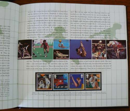 Great Britain Royal Mail Special Stamps Hardcover Yearbook 1991 with 36 MNH stamps