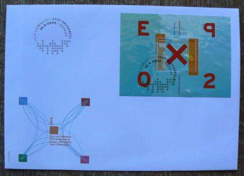 Switzerland 2002 lot of 21 officially cancelled stamps, sheets & blocks + FDCs - CV$350+