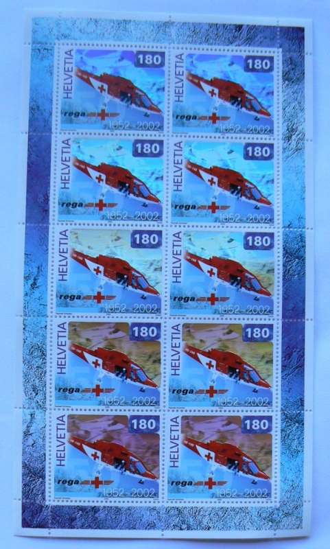 Switzerland 2002 lot of 21 officially cancelled stamps, sheets & blocks + FDCs - CV$350+