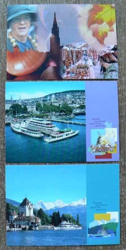 Switzerland 2003 lot of 33 officially cancelled stamps, blocks & sheets, 21FDCs, 5 postcards + extra