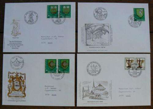 Switzerland 1966-1984 Stamp Day / Tag Der Briefmarke covers x18