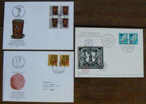 Switzerland 1966-1984 Stamp Day / Tag Der Briefmarke covers x18