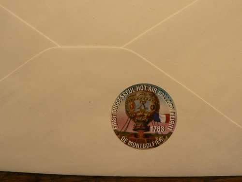 France 1999 special issue FDC dual cancellation on 1983 cover Balloon Flight circumnav of earth