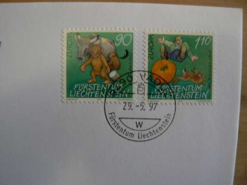 Liechtenstein 1997 limited issue FDC only issued at Pacific Exhibition USA