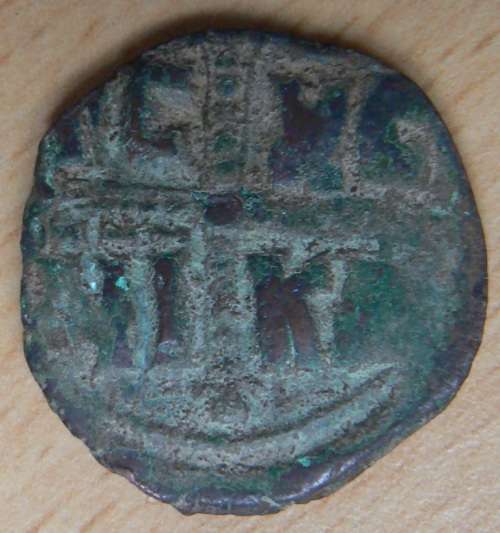 Ancient Byzantine Large Follis Michael IV (1034-1041) 9.3g, 27mm
