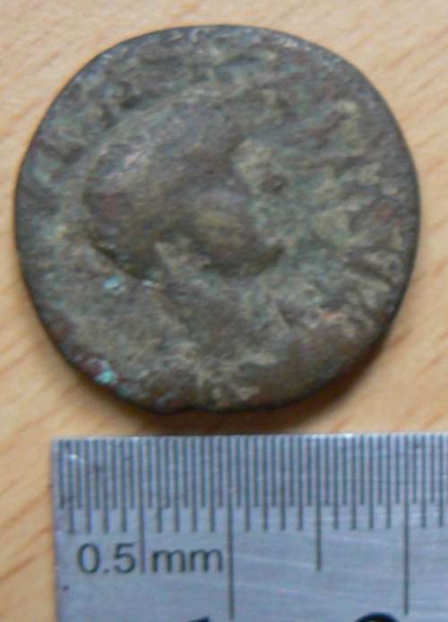 Roman coin Maximus of Alexandria Traos 235-238 AD eagle - 6.2g, 23mm