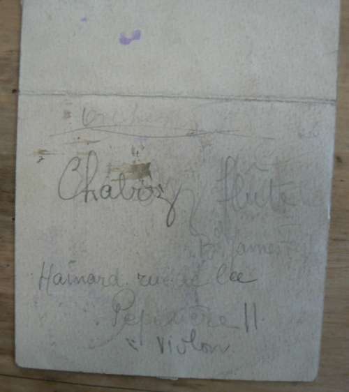 1918 Switzerland postcard 7 1/2 on 5c overprint used - folded