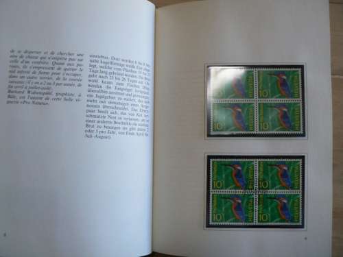 1966 Switzerland yearbook with all MNH stamps + official cancels + blocks of 4 - CV$75+