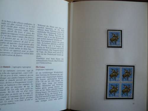 1966 Switzerland yearbook with all MNH stamps + official cancels + blocks of 4 - CV$75+