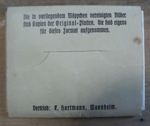 Frankfurt Germany 9 unused small photocards by Rolf Kellner - circa 1930