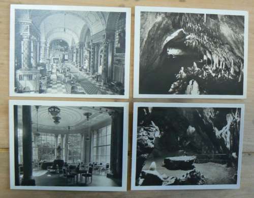 Frankfurt Germany 9 unused small photocards by Rolf Kellner - circa 1930