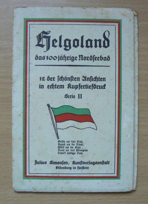 Helgoland Germany 6 unused postcards - circa 1910, see listing for detail