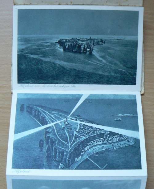 Helgoland Germany 6 unused postcards - circa 1910, see listing for detail