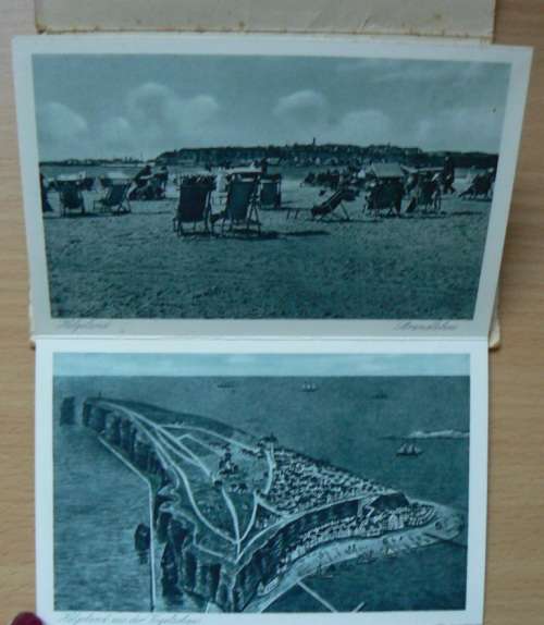 Helgoland Germany 6 unused postcards - circa 1910, see listing for detail