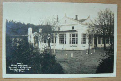 Lot of 3 postcards 1927 & 1929 from Climatic Health Resort Ostseebad Brunshaupten to Wynberg, CT