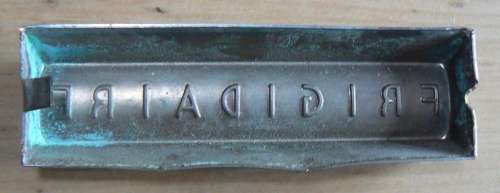 Vintage Frigidaire refrigerator emblem
