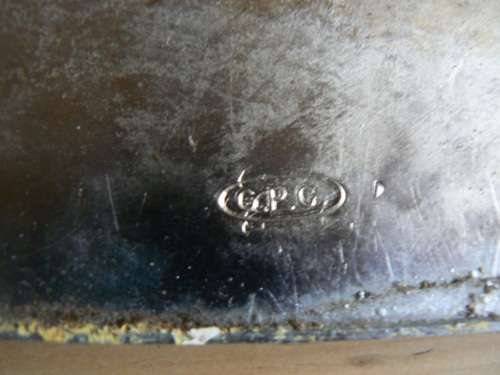 Vintage Kelvinator chrome refrigerator name plate/emblem, curved shape