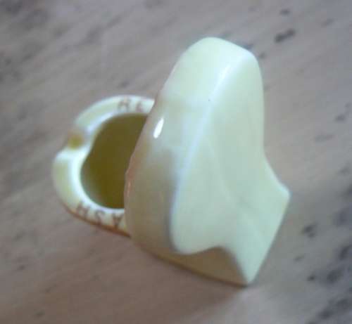 Vintage toilet / bathroom ashtray