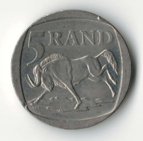 Smiley Mandela R5 2000 with metal error