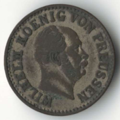 1867B Germany Prussia 1/2 silver Groschen