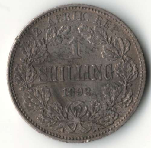 1892 ZAR 1 Shilling