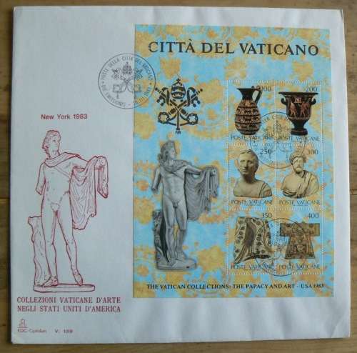 1983 Vatican lot of 5 FDCs `CAPITOLIUM`